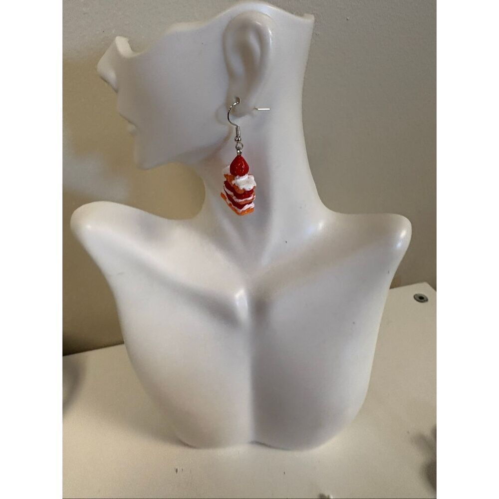 Strawberry dessert Earrings